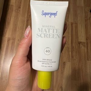 Supergoop! Matte Mineral Sunscreen